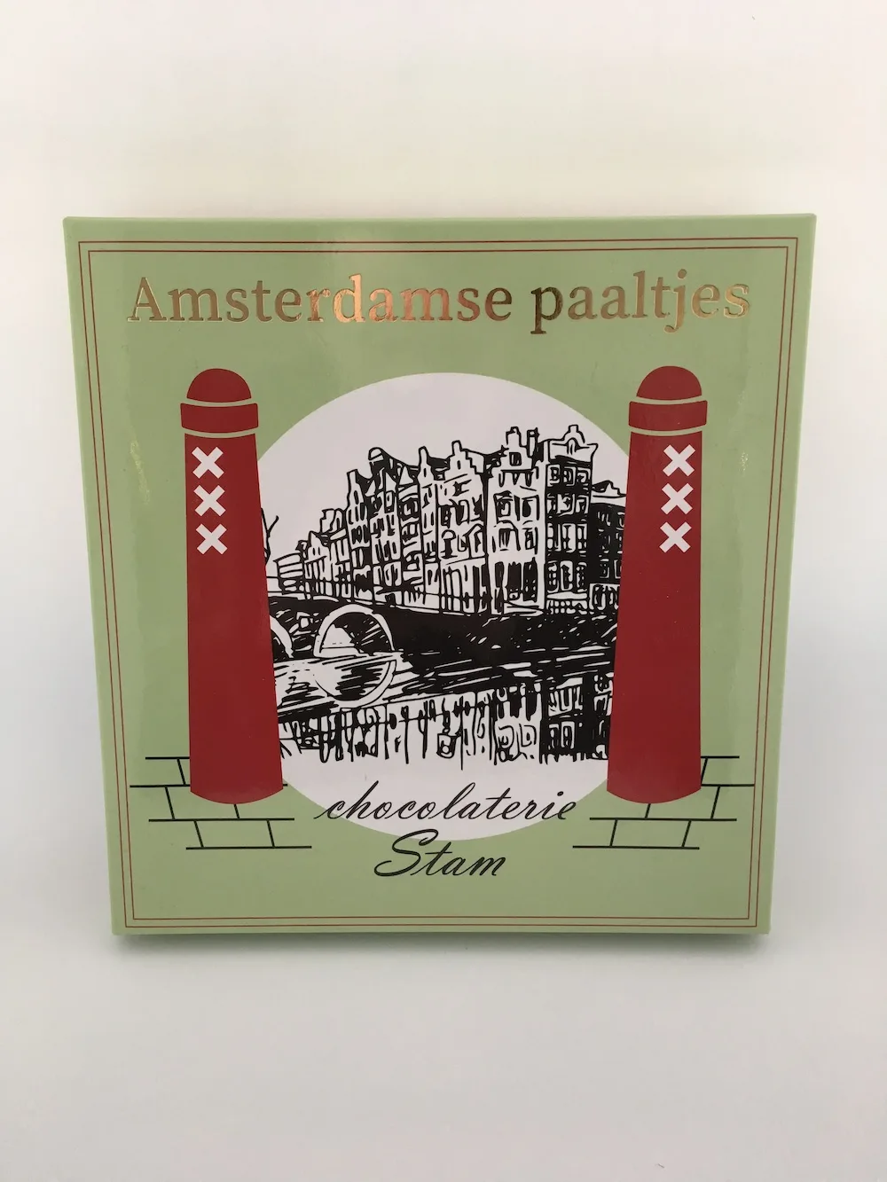 Chocolade Amsterdamse paaltjes (4 stuks)