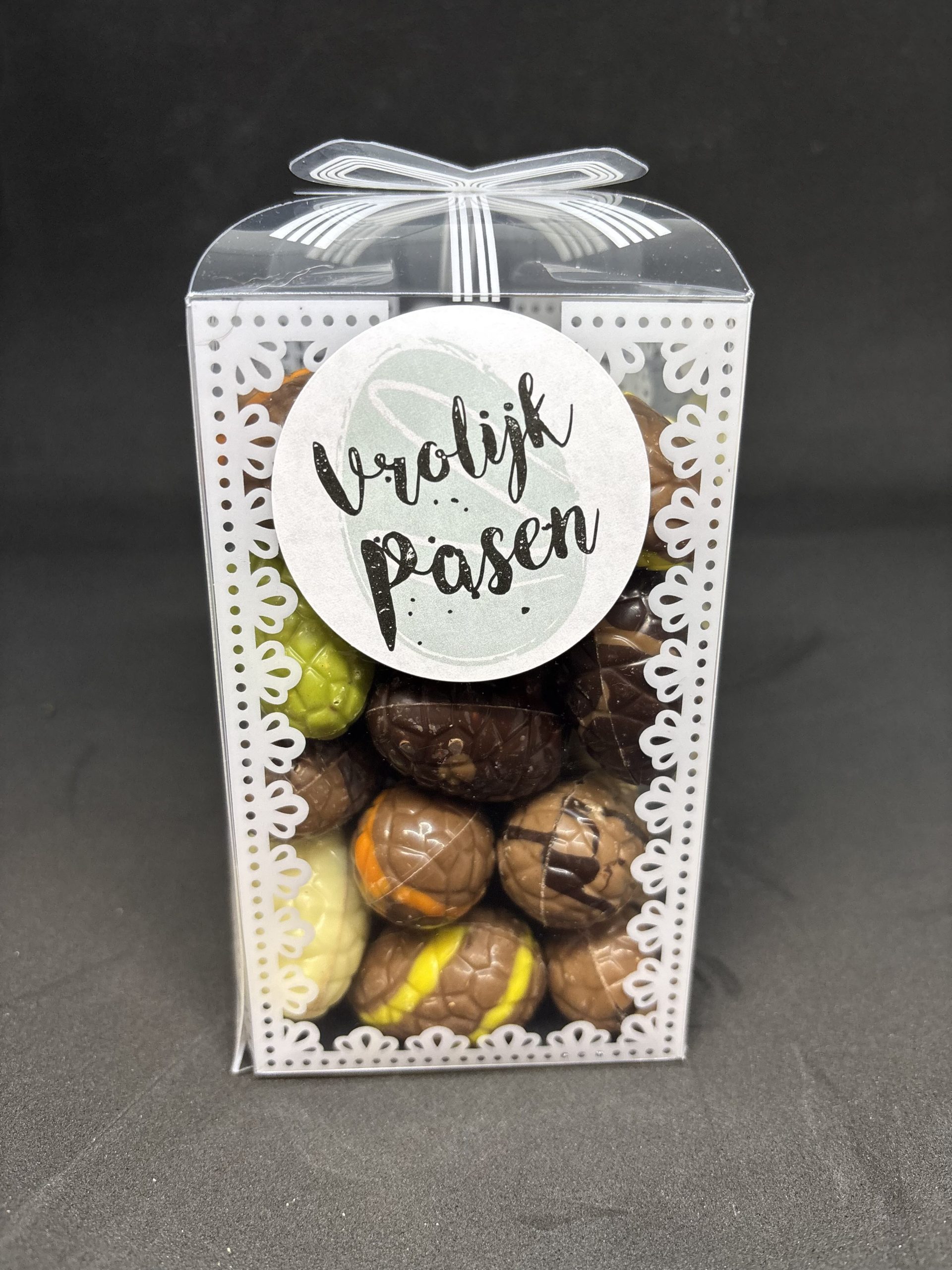 Geschenkbox bonboneitjes - chocolade van Belgische Callebaut chocolade