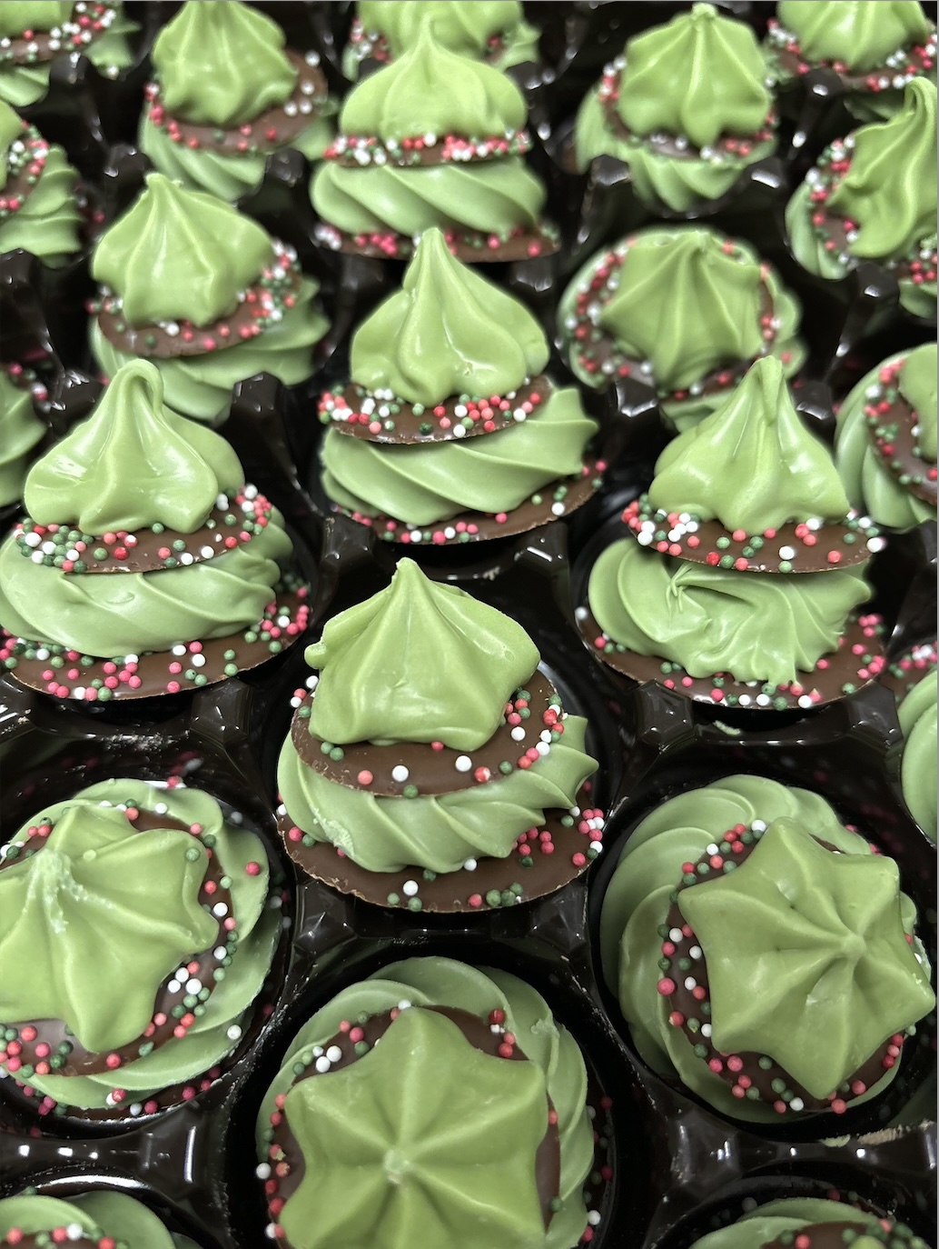 Christmas tree - kerstchocolade van Belgische Callebaut chocolade